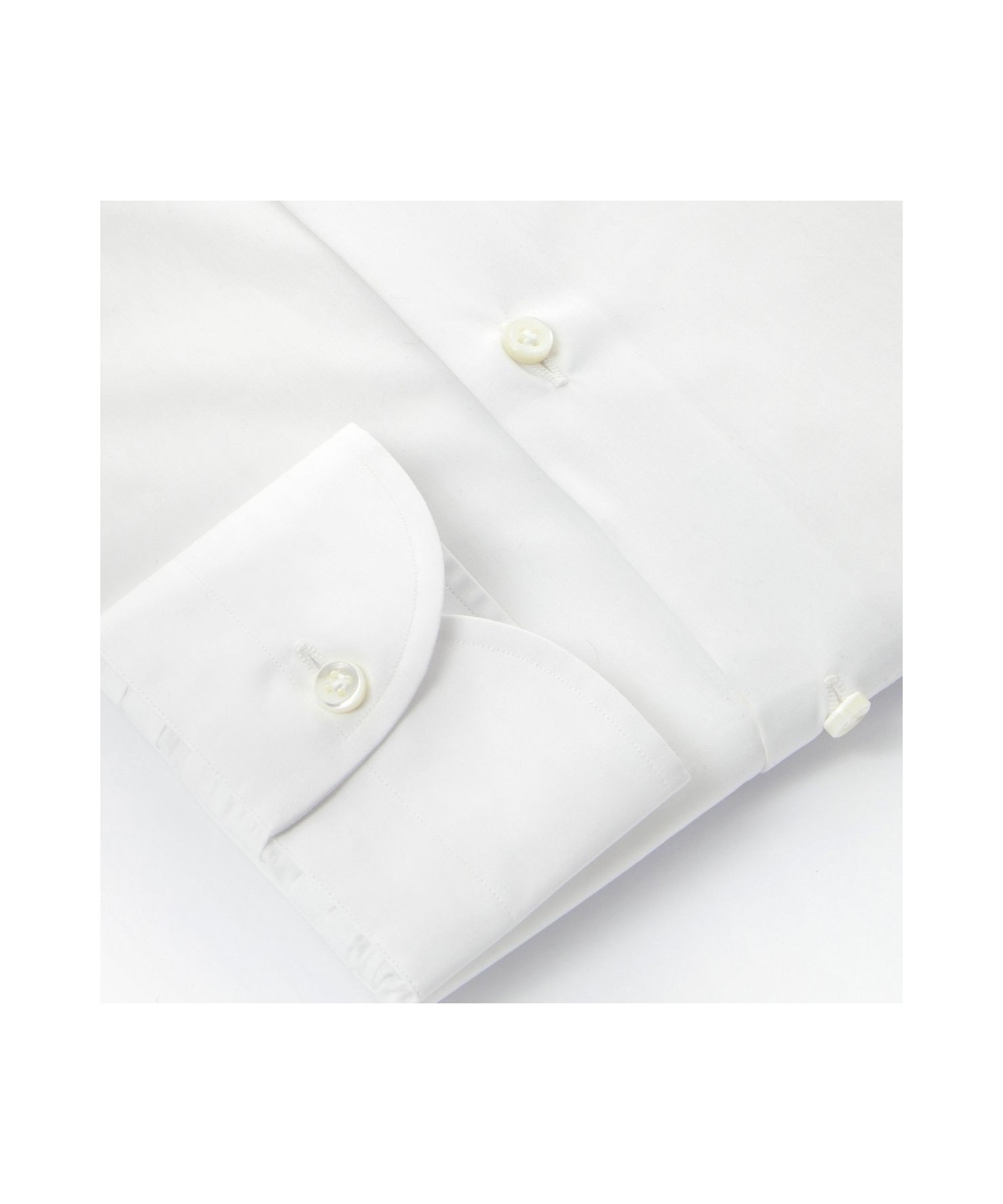 WHITE POPLIN SHIRT-  8 PHASES MADE BY HAND