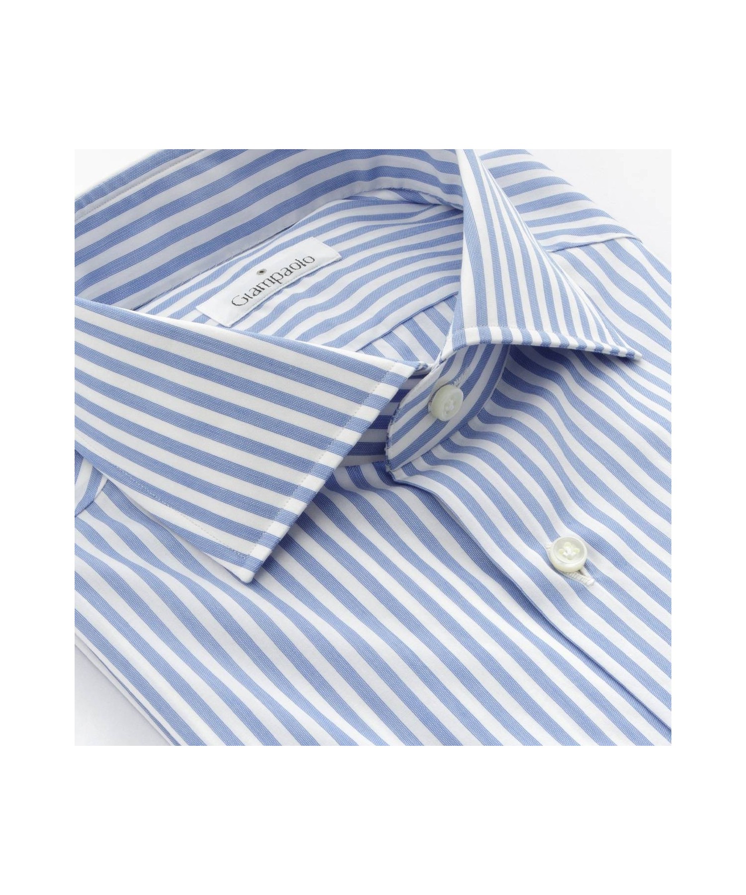 STRIPED POPLIN SHIRT - 8 PHASES MADE BY HAND